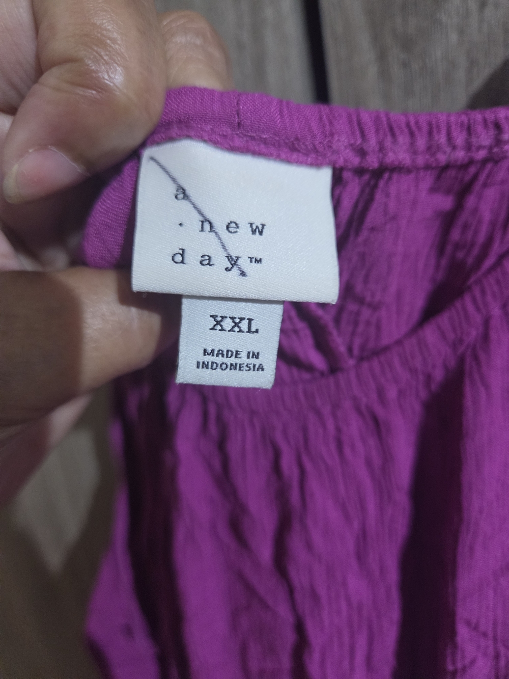 a new day Magenta Maxi Dress with Spaghetti Straps - Picture 2 of 6